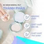 Phấn Phủ Kiềm Dầu Dạng Nén Innisfree No Sebum Mineral Pact