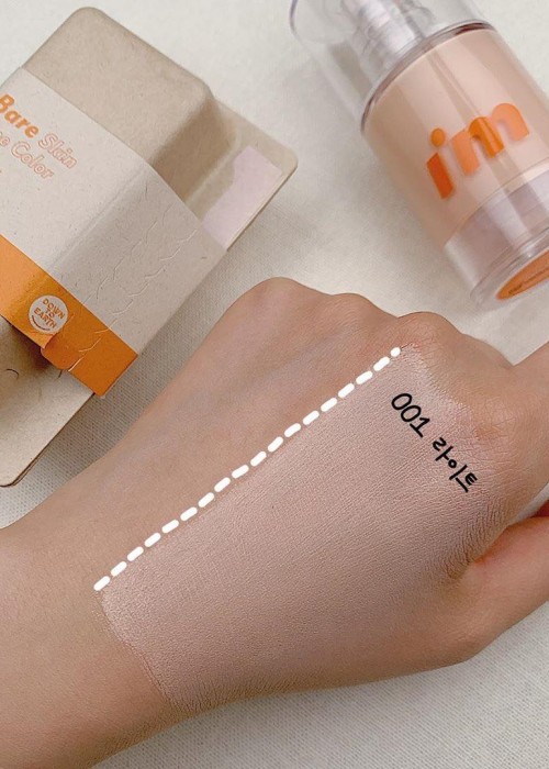 Kem Nền I’m Meme I’m Bare Skin Tone Color SPF 45 PA++