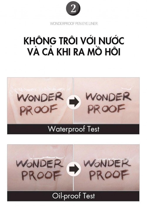 Kẻ Mắt Nước Bom Wonderproof Pen Eye Liner